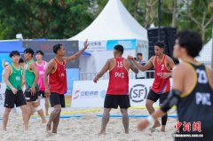 三亚亚沙会沙滩手球：中国香港队0比2不敌菲律宾队